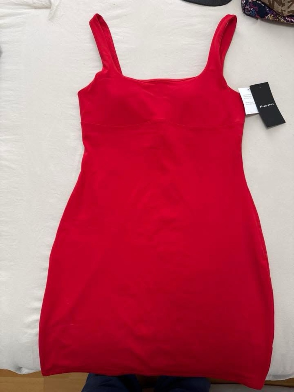 Red Sleeveless Fabletics Dress